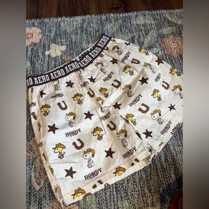 Peanuts X Aeropostale Collab Boxers